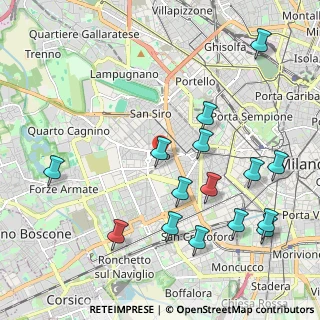 Mappa Via Jacopo Palma, 20146 Milano MI, Italia (2.37933)