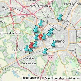 Mappa Via Jacopo Palma, 20146 Milano MI, Italia (2.64071)