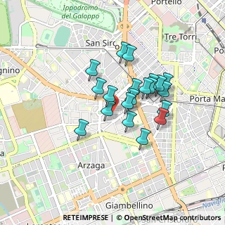 Mappa Via Jacopo Palma, 20143 Milano MI, Italia (0.6635)