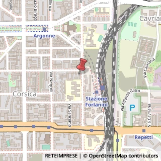Mappa Via Cardinale Mezzofanti, 37, 20133 Milano, Milano (Lombardia)