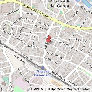 Mappa Viale Cavour, 37, 25015 Desenzano del Garda, Brescia (Lombardia)