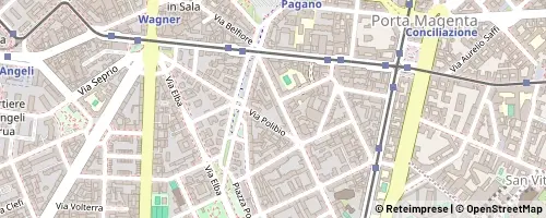 Mappa Mailand