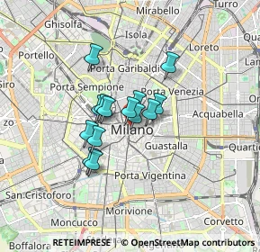 Mappa Piazza del Duomo, 20121 Milano MI, Italia (1.07786)