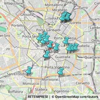 Mappa Via Giuseppe Mengoni, 20121 Milano MI, Italia (1.7055)