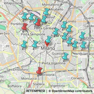 Mappa Via Giuseppe Mengoni, 20121 Milano MI, Italia (2.164)