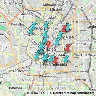 Mappa Piazza del Duomo, 20121 Milano MI, Italia (1.449)