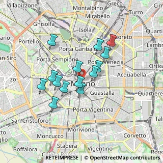 Mappa Piazza del Duomo, 20121 Milano MI, Italia (1.425)