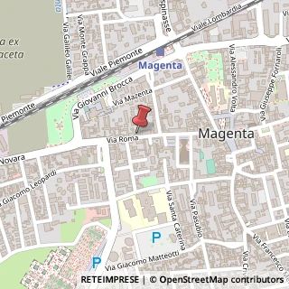 Mappa Via Roma, 104, 20013 Magenta, Milano (Lombardia)