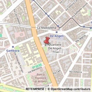 Mappa Via Giuseppe Frua, 21, 20146 Milano, Milano (Lombardia)