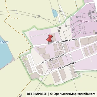 Mappa Via Giovanni Keplero, 29, 20019 Settimo Milanese, Milano (Lombardia)