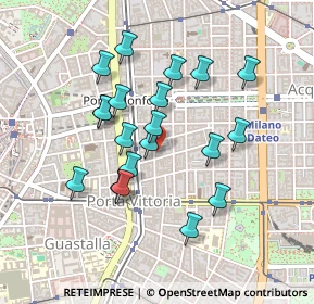 Mappa Via Abramo Lincoln, 20129 Milano MI, Italia (0.3995)