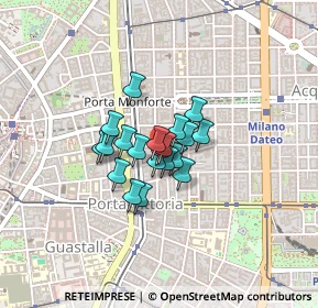 Mappa Via Abramo Lincoln, 20129 Milano MI, Italia (0.2325)