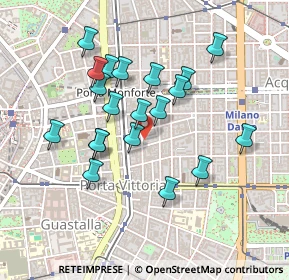 Mappa Via Abramo Lincoln, 20129 Milano MI, Italia (0.4085)