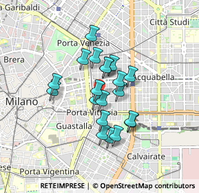 Mappa Via Abramo Lincoln, 20129 Milano MI, Italia (0.632)