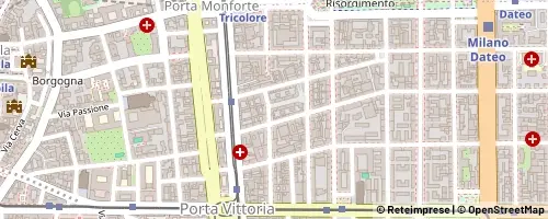 Mappa Milano