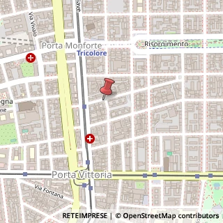 Mappa Via Pasquale Sottocorno, 6, 20129 Milano, Milano (Lombardia)