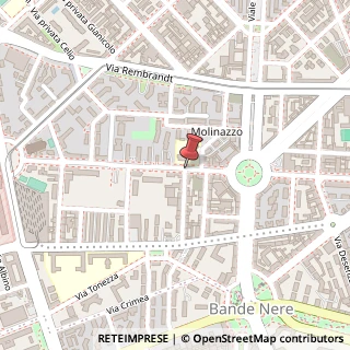 Mappa Via Tommaso Gulli,  32, 20147 Milano, Milano (Lombardia)