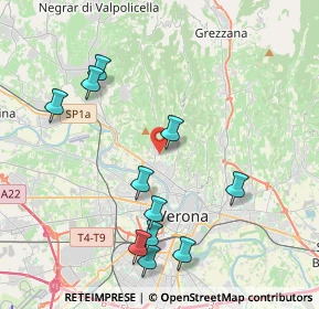 Mappa Via Villa, 37125 Verona VR, Italia (4.32909)