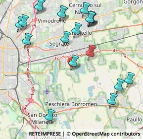 Mappa Via S. Bovio, 20068 Peschiera Borromeo MI, Italia (5.098)