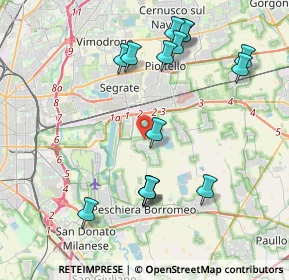 Mappa Via S. Bovio, 20068 Peschiera Borromeo MI, Italia (4.316)