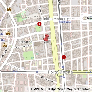 Mappa Via Gaetano Donizetti, 39, 20122 Milano, Milano (Lombardia)