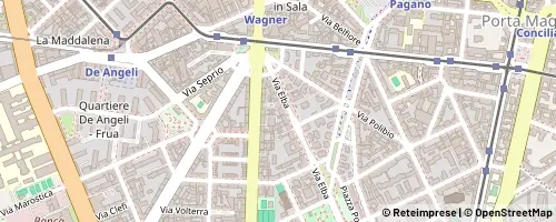Mappa Milano