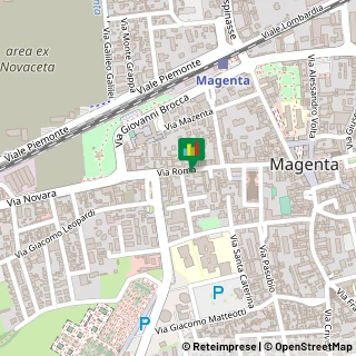 Mappa Via Roma, 87A, 20013 Magenta, Milano (Lombardia)