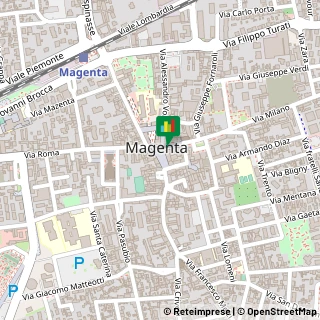 Mappa Piazza Liberazione, 6, 20013 Magenta, Milano (Lombardia)