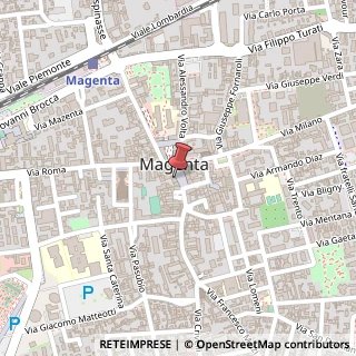 Mappa Piazza Liberazione, 6, 20013 Magenta, Milano (Lombardia)