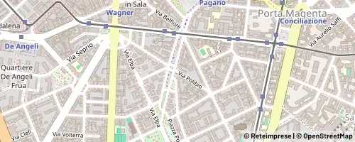 Mappa Milano