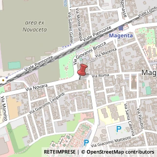 Mappa Via Roma, 109, 20013 Magenta, Milano (Lombardia)