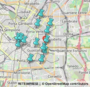 Mappa Via Archimede, 20129 Milano MI, Italia (1.56786)