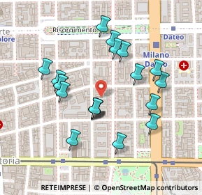 Mappa Via Archimede, 20129 Milano MI, Italia (0.2155)