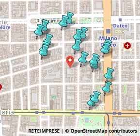 Mappa Via Archimede, 20129 Milano MI, Italia (0.2315)