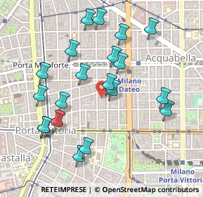 Mappa Via Archimede, 20129 Milano MI, Italia (0.5025)