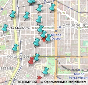 Mappa Via Archimede, 20129 Milano MI, Italia (0.603)