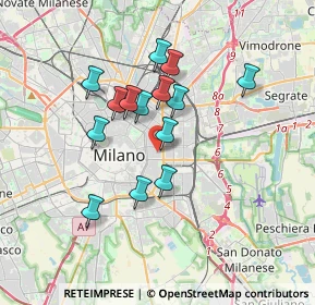 Mappa Via Archimede, 20129 Milano MI, Italia (2.92071)