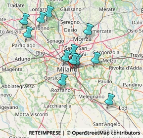Mappa Via Archimede, 20129 Milano MI, Italia (13.575)