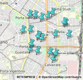 Mappa Via Archimede, 20129 Milano MI, Italia (0.841)