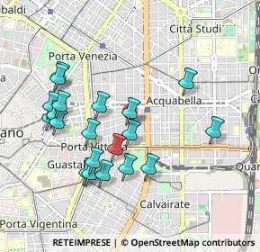 Mappa Via Archimede, 20129 Milano MI, Italia (0.9355)