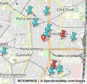 Mappa Via Archimede, 20129 Milano MI, Italia (1.11909)
