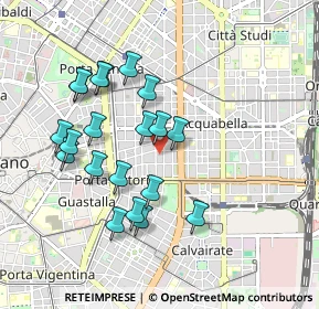 Mappa Via Archimede, 20129 Milano MI, Italia (0.8835)