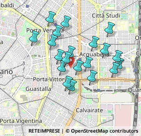 Mappa Via Archimede, 20129 Milano MI, Italia (0.785)