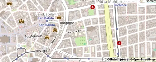 Mappa Mailand