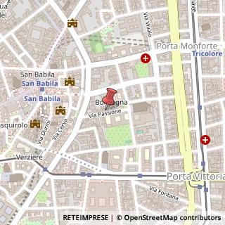 Mappa Via Passione, 9, 20122 Milano, Milano (Lombardia)