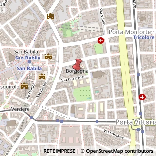 Mappa Via Passione, 9, 20122 Milano, Milano (Lombardia)