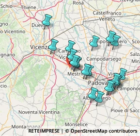 Mappa VIA IPPOLITO NIEVO, 35035 Mestrino PD, Italia (13.993)