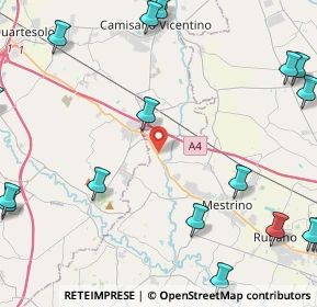 Mappa VIA IPPOLITO NIEVO, 35035 Mestrino PD, Italia (6.88)