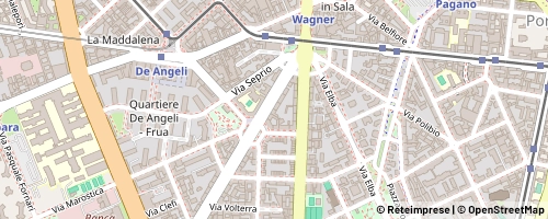 Mappa Milán