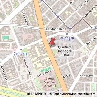 Mappa Via Giuseppe Frua, 22, 20146 Milano, Milano (Lombardia)